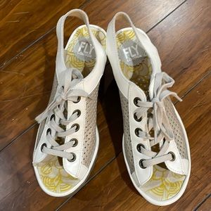 Fly London leather sandals (sz 38)